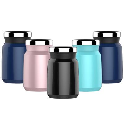 China Insulated Stainless Steel Food Jar Thermos Kids School Food Flask Soup Smoldering Pot Thermo for sale