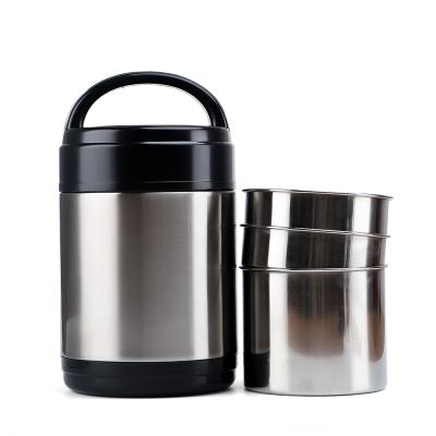 China 1500ML 2000ml Vacuum Food Container Lunch Pot Small Thermos Containers For Hot Food for sale
