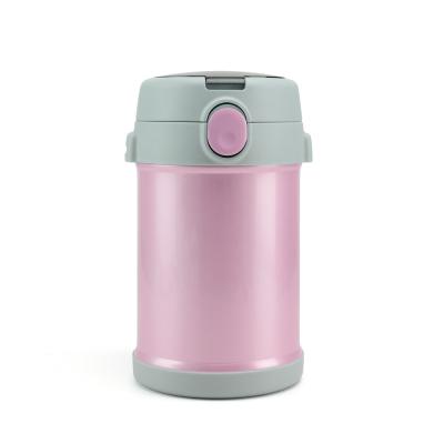 China Amazon Hot Sale Stainless Steel Vacuum Thermos Food Container Insulated Food Grade Jar for sale