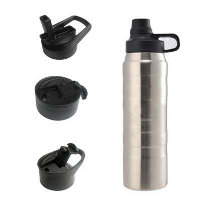 China Outdoor Double Wall 18 8 Stainless Steel Water Bottle, Custom Branded Vacuum Insulation Sports Vacuum Flask 20 oz & 30 oz for sale