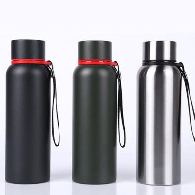 China Bicycle Sports Bottle Powder Coating Insulated Stainless Steel Water Bottle Cold Hot Water Bottle for sale