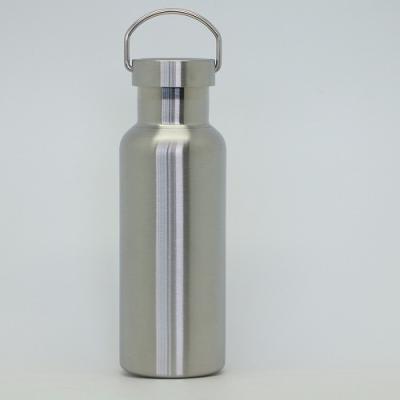 China 2022 Hot Double wall thermal thermos bottle 500ml stainless steel vacuum flask with stainless steel lid for sale