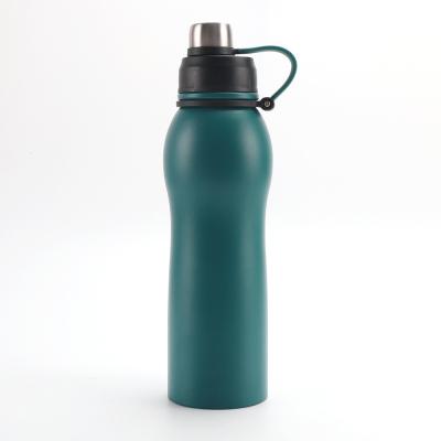 China OKADI 20oz 304 SS Drink Water Bottle Sport Stainless Steel Vacuum Flask Water Bottle with Rope for sale