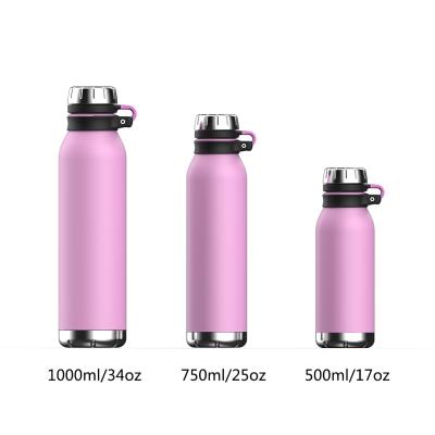 China High Quality Double Wall Stainless Steel Vacuum Sport Bottle Outdoor Flask Water Bottle for sale