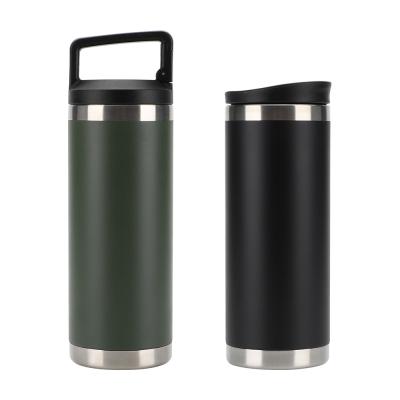 China Double Wall Vacuum Water Bottle Insulated Keeps Hot and Cold Sports Canteen Water Bottle Great for Camping Hiking for sale