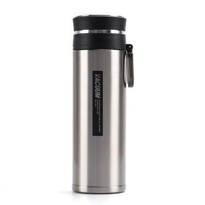 China 750ml 520mL 550ml Vacuum Sports Bottle12 Ounce Insulated Double Wall Tumbler Straight Tea Cup With Tea Leak for sale