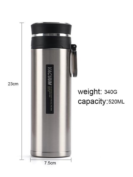 Quality 750ml 520mL 550ml Vacuum Sports Bottle12 Ounce Insulated Double Wall Tumbler for sale