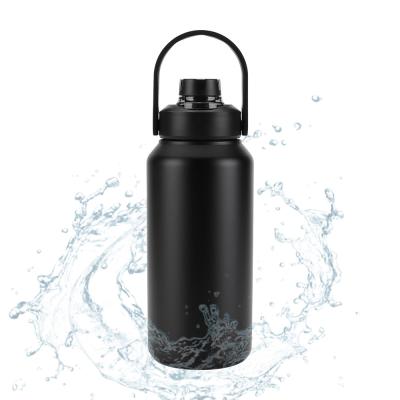 China 26 oz 21 oz 1300 ml botella deportiva de vacío de gran capacidad boca ancha botella de agua de acero inoxidable botella de vacío en venta