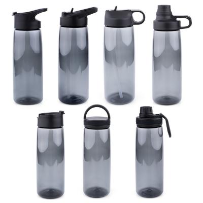 China 800ml Best Selling Portable Sports Water Bottle BPA Free Gym Plastic Protein Bottle With Replaceable lid for sale