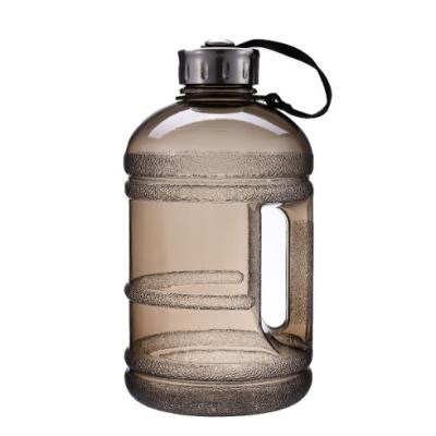 China BPA GRATUITO Última Grande Multi-capacidade Portátil 3.78L garrafa de água 1 galão GYM garrafa de água de plástico jarra com manobra fácil de transportar à venda