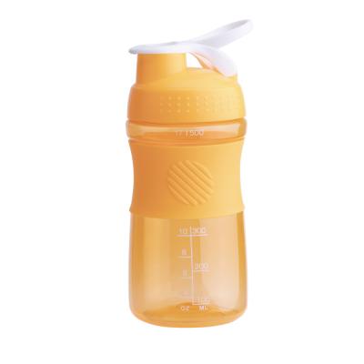 China Hot Selling Bpa Free Protein Plastic Shaker Bottle Gym Fitness Plastic Drinking Bottle for sale