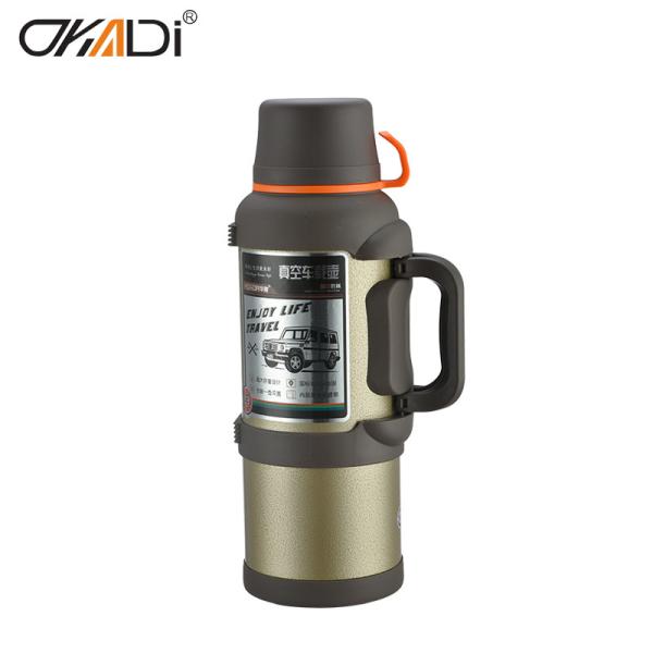 Quality 1 Gallon Vacuum Insulated Travel Pot Insulated Water Jug Thermos Insulated Flask for sale