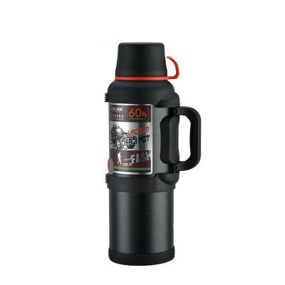 China 4 Liter 3 Litre Coffee Travel Pot Flask Big Tea  Thermos Flask Steel Mega Vacuum Thermos for sale