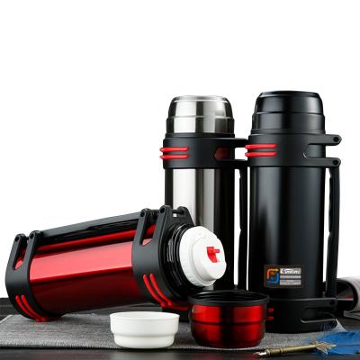 China Termos Vacuum Pot Flask 1 Litro E 2 Litros Duplo Aço Inoxidável à venda