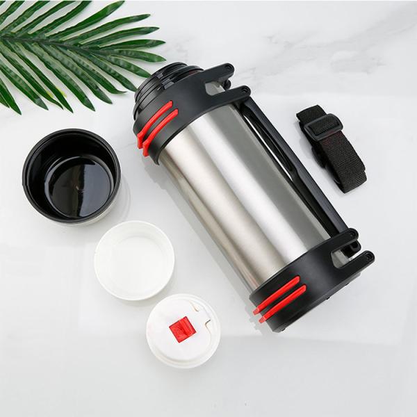 Quality Thermos Vacuum Pot Flask 1 Litre And 2 Litre Double Stainless Steel for sale