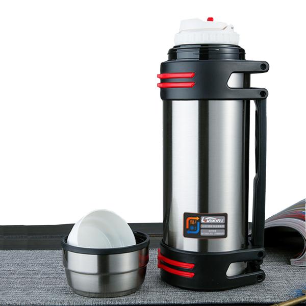 Quality Thermos Vacuum Pot Flask 1 Litre And 2 Litre Double Stainless Steel for sale