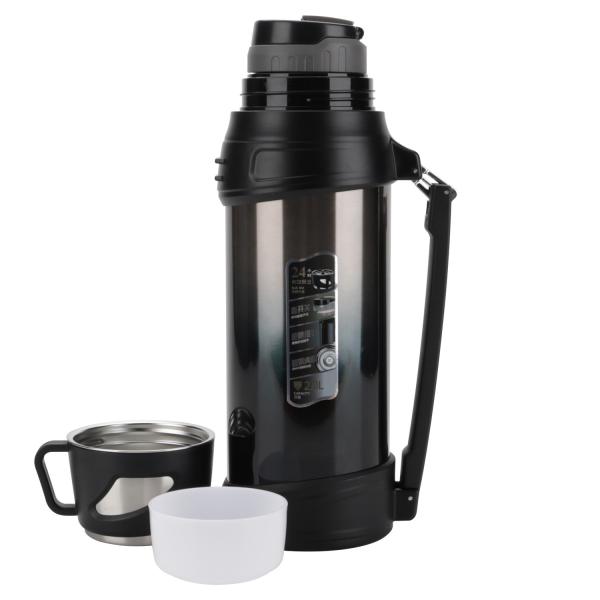 Quality Insulated Vacuum Travel Pot Wide Mouth 18/8 Stainless Steel Thermos For S Keep for sale