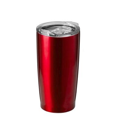 China Customized 304 stainless steel double wall insulated vacuum  coffee cup mug with leak proof lid for sale
