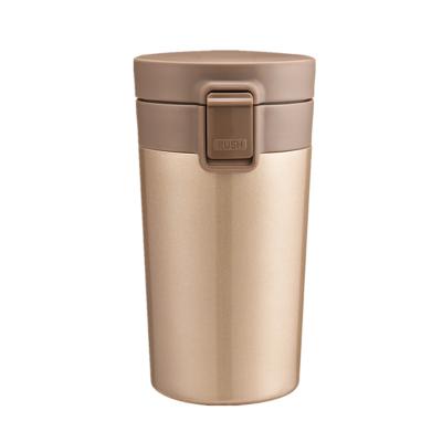 China Double-wall Vacuum Stainless Steel Thermal Insulation Cup Automobile Cup Single-touch Water Cup for sale