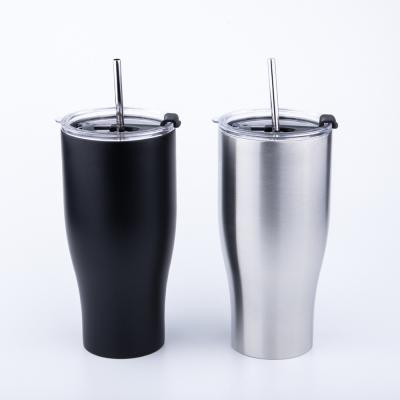 China 20 Oz Stainless Steel Vacuum Insulated Tumbler Modern Curve Stainless Steel Tumbler Stainless Steel Mason Jar Skinny Tumbler for sale