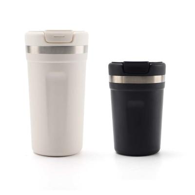 China 450ml Double Wall Stainless Steel Vacuum Flask Insulated Tumbler Coffee Travel Mugs for sale