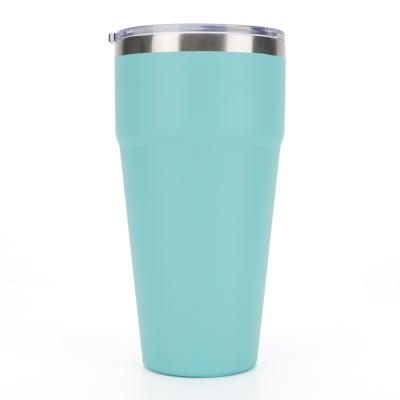 China Double Wall Stainless Steel Vacuum Flask Coffee Tumbler Insulated Portable Car Mug for sale