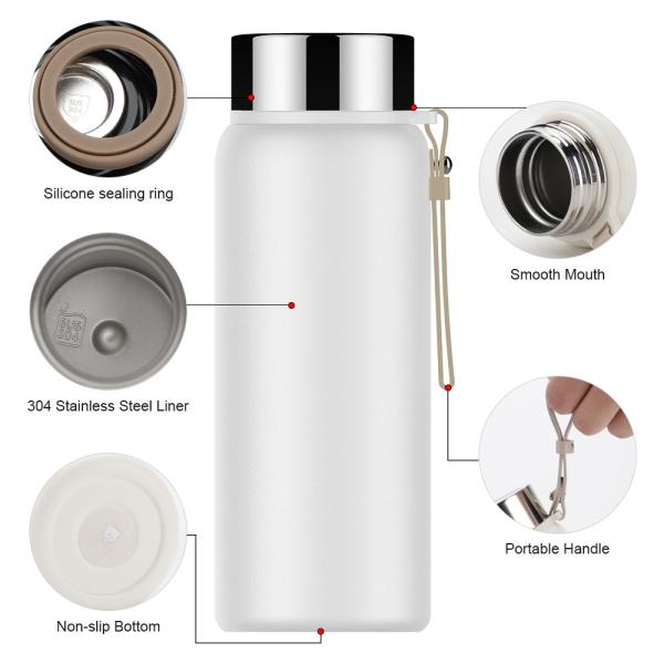 Quality 380ml Vacuum Insulated Stainless Steel Double Walled Tumbler Travel Cup Thermo for sale