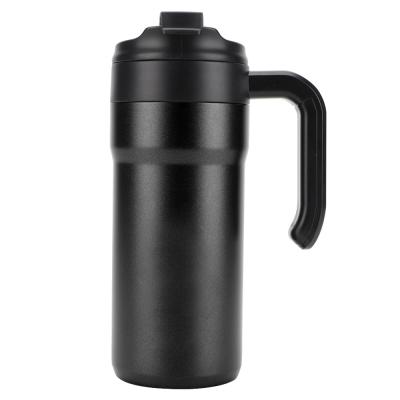 China Hot stainless steel mugs with handle for thermal insulation and cold protection for sale