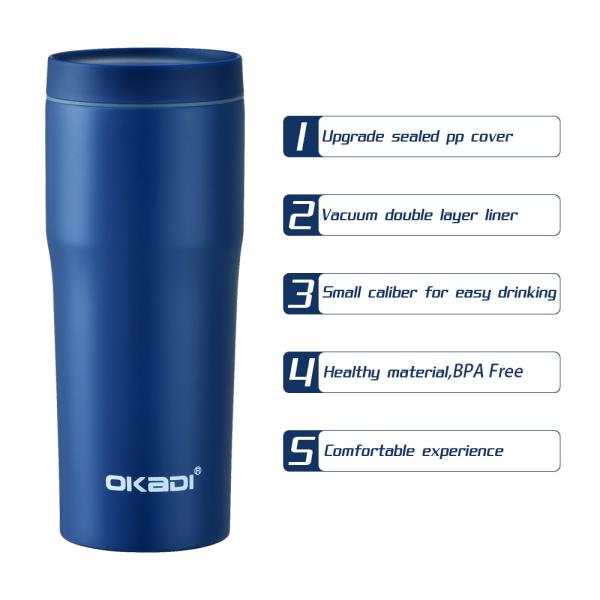 Quality Wholesale Double Wall Stainless Steel Vacuum Insulated Tumbler Cups Custom for sale