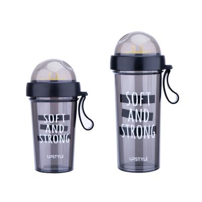 China 14oz 22 Oz 20oz Travel Vacuum Tumbler Mug Double Drink Dual-Use Water Bottle Protein Plastic Cups With Lid And Straw for sale