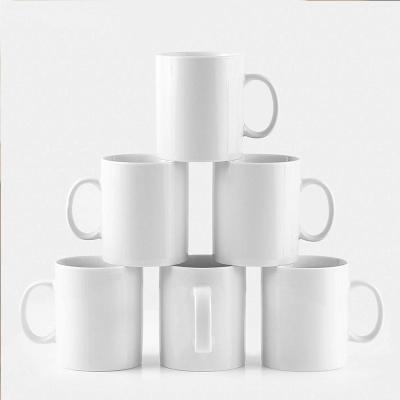 China Custom Vacuum Insulated Tumbler 12 Ounce Vacuum Mug Ceramics White Blank Mug For Sublimation for sale