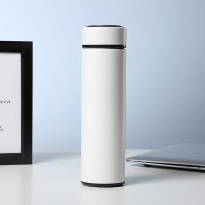 China 2022 Cor personalizada de aço inoxidável de vácuo isolado garrafa de água inteligente LED display de temperatura garrafas de água à venda
