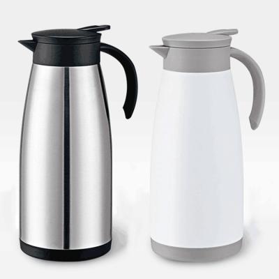 China Double Wall Vacuum Coffee Pot 32 Oz Stainless Steel Tea Pot Vacuum Flask for sale