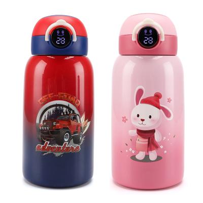 China Temperature Display Vacuum Flask 316 Stainless Steel Insulated Thermos Smart Children'S Vacuum Cup For Kid for sale