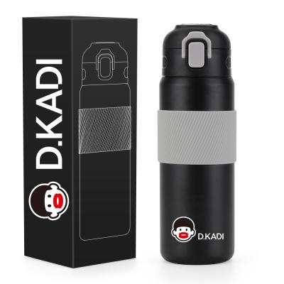 China Leakproof Seal Metal Thermos Insulated Vacuum Sport Running Drink Water Bottle for sale