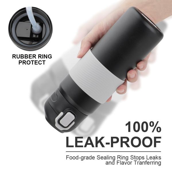 Quality Leakproof Seal Metal Thermos Insulated Vacuum Sport Running Drink Water Bottle for sale