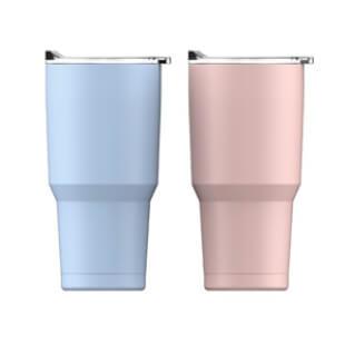 China Double Wall 304 SS Inner Vacuum Tumbler / Mug Customized Color for sale