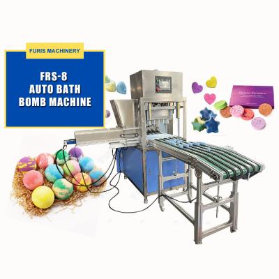 China Factory sale high capacity USA Popular Full Automatic Bath Bombs Press Machine Making For Bath Bomb Balls Fizzy Shampoos for sale