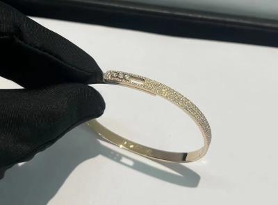 Chine Diamant de Diamond Jewelry Superclone Jewelry VVS d'or de la fête d'anniversaire 18K à vendre