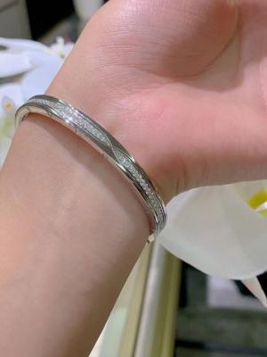 China Pave Diamonds  B Zero1 Bangle Bracelet 18 Kt Gold Bracelet For Gift for sale