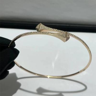 China Collar de cadena de oro con diamantes de joyería de  New York personalizado de gama alta en venta