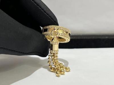China Ouro Diamond Ring Jewelry Manufacturer da eternidade 18K de à venda