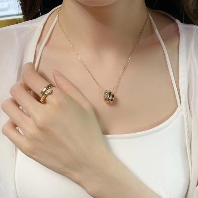 China Bens altos Diamond Personalized Available real da colar feita sob encomenda do ouro 18K à venda