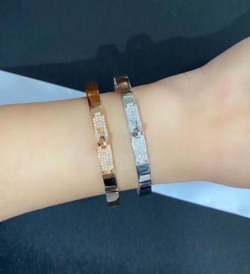 Chine Bracelet de bracelet d'or des bijoux 18K d'or de GIA Custom 18K pour des mariages à vendre