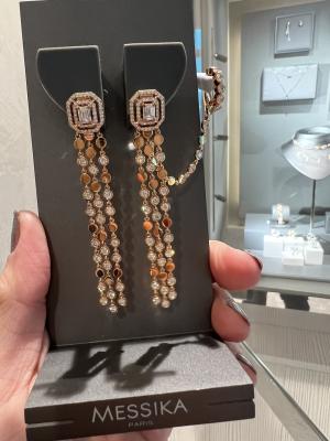 中国 Gemstone Diamond Real Diamond Earrings For Your Collection Macy Jewelry Sale 販売のため