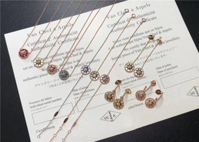 Chine Bijoux octogonaux de diamant d'or de la boussole 18K pour de jeunes dames/filles à vendre