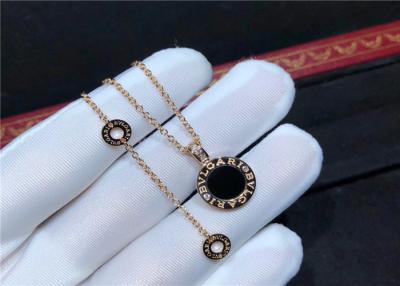 China  18K Gold Diamond Necklace Simple Design For Girlfriend / Wife for sale