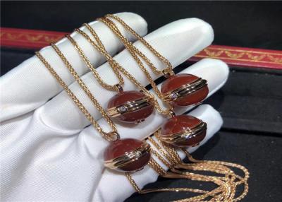 中国 若い女の子のための促されたPiagetの所有物18Kの金のダイヤモンド ネックレス/ペンダント 販売のため
