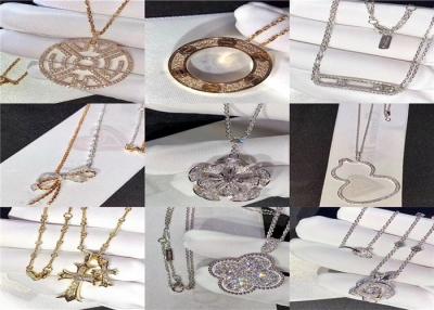 Китай Великолепные изготовленные на заказ ювелирные изделия золота 18K для брендов свадьбы/ювелирных изделий Дубай церемонии захвата продается