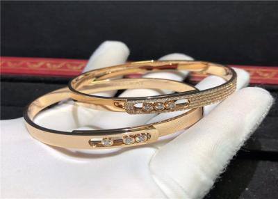 China Magnificent  Jewelry , 18K Rose Gold  Move Bracelet  jewelry review for sale
